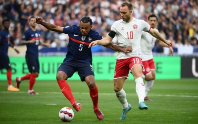 Trực tiếp Pháp 0-0 Đan Mạch: Thế trận rất căng thẳng