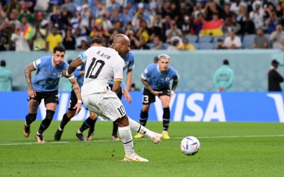 Trực tiếp Uruguay 0-0 Ghana: Thế trận quá hấp dẫn