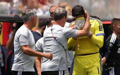 Thủ môn Courtois bật khóc, điều tồi tệ nhanh chóng đến với tuyển Bỉ