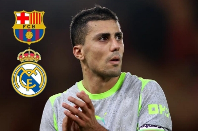 Barca bất ngờ nhảy vào cuộc đua giành chữ ký của Rodri cùng Real Madrid