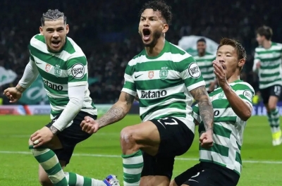 Luis Suarez rực sáng, PSG thua sốc Sporting tại Champions League