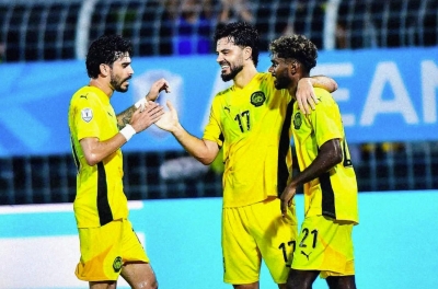Malaysia trút mưa bàn thắng, bứt lên đỉnh bảng AFF Cup 2026