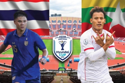 VTV5 VTV6 trực tiếp bóng đá AFF Cup 2026 hôm nay 8/8: Thái Lan vs Myanmar
