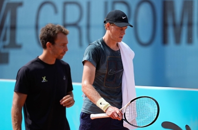 Lịch thi đấu tennis 24/4: Sinner xuất trận ở Madrid Open