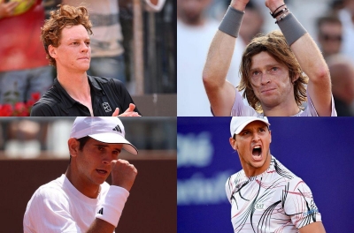Xác định các tay vợt lọt tứ kết Rome Masters 2026