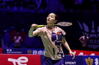 Nguyễn Thùy Linh gặp á quân cầu lông Nhật Bản trận ra quân Singapore Open 2026