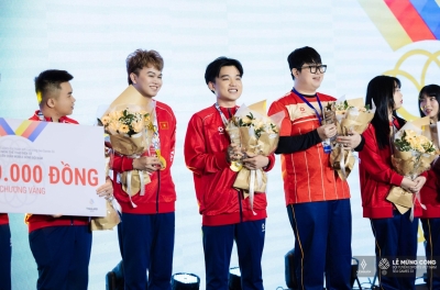Esports nhận hơn 1 tỷ đồng tiền thưởng SEA Games