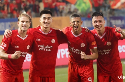 Lucao scores, Viettel defeats Hai Phong