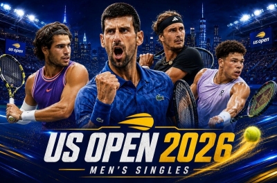 Lịch thi đấu tennis đơn nam US Open 2026 mới nhất