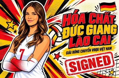 CHÍNH THỨC: Chủ công tuyển Đức gia nhập giải bóng chuyền VĐQG Việt Nam