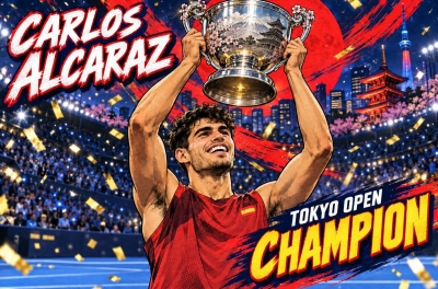 Vượt khó thành công, Carlos Alcaraz bảo vệ thành công chức vô địch ATP Japna Open