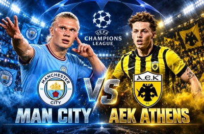 Siêu máy tính soi tỷ số Man City - AEK Athens, 2h00 ngày 21/10