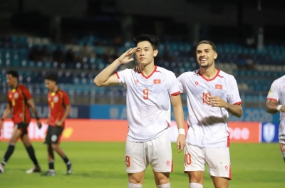 ĐT Việt Nam chờ tín hiệu của FIFA sau trận thắng Timor Leste