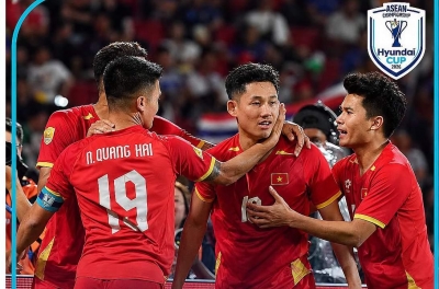 Báo Anh phản ứng cực gắt khi ĐT Việt Nam đè bẹp Thái Lan ở chung kết AFF Cup