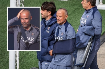 HLV Luis Enrique tái xuất với diện mạo khác lạ sau chấn thương