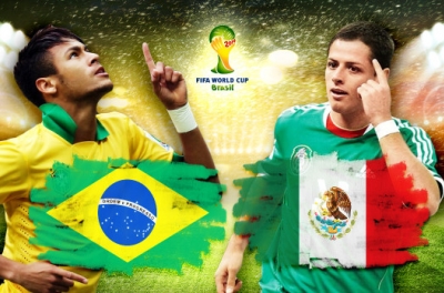 Dự đoán kết quả tỷ số trận đấu Brazil vs Mexico World Cup 2014