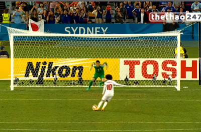 VIDEO: Cú panelka đầy bản lĩnh của tuyển thủ UAE vào lưới Nhật Bản