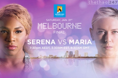 VIDEO tennis: Serena Williams đánh bại búp bê Nga để lên ngôi tại Australia Open