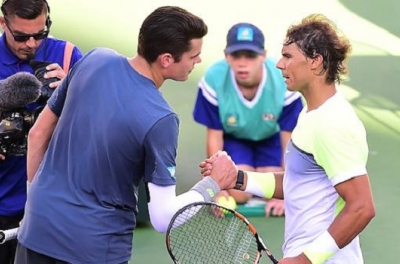 Indian Wells Masters 2015: Hạ gục Nadal, Raonic có vé vào BK
