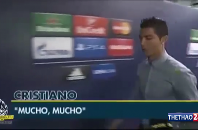 VIDEO: Ronaldo cạch mặt giới truyền thông sau tứ kết lượt về Champions League