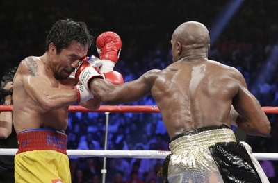 VIDEO boxing: Mayweather và Pacquiao (Hiệp 10 và hiệp 11)