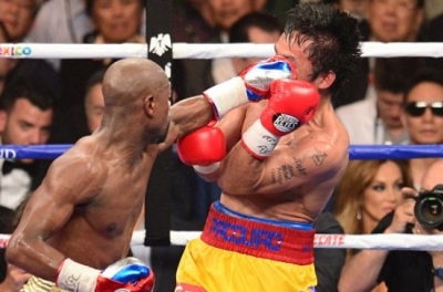 VIDEO boxing: Mayweather và Pacquiao (Hiệp 12)