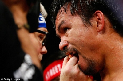 VIDEO boxing: Mayweather và Pacquiao (Hiệp 9)