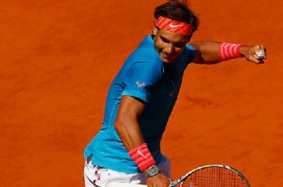 Madrid Masters 2015: Đánh bại Dimitrov, Nadal vào bán kết