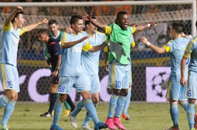 CLB của Kazakhstan nằm ở bảng C Champions League