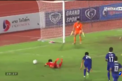 VIDEO: Những tình huống xử lý khó hiểu của trọng tài Malaysia ở chung kết U19