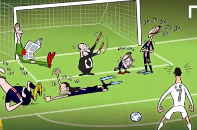 Omar Momani: CR7 khiến hàng thủ PSG cười 'rụng răng'