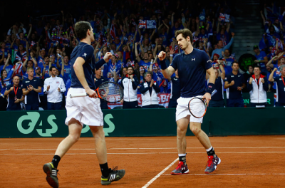 Davis Cup 2015: Anh em Murray giúp tuyển Anh tiệm cận chức vô địch