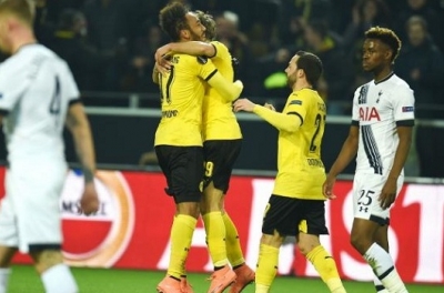 Kết quả trận đấu giữa Tottenham vs Dortmund - vòng 1/8 Europa League