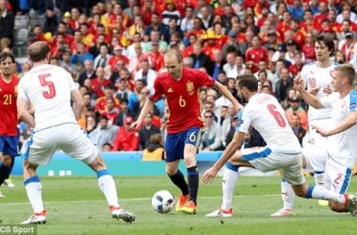 Những pha xử lý bóng mãn nhãn tại Euro 2016