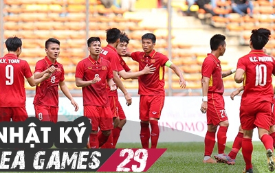 Nhật ký SEA Games 29 ngày 26/8: U22 VN góp mặt 5 cầu thủ trong ĐHTB vòng bảng SEA Games
