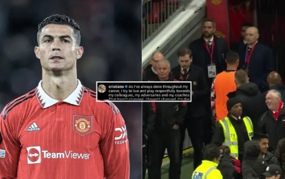 Nóng: Ronaldo chính thức lên tiếng sau sự vụ tại Old Trafford