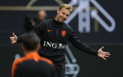 Frenkie De Jong nói thẳng về việc gia nhập MU tại ĐT Hà Lan