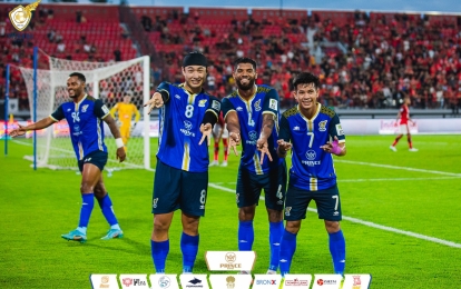 Đại diện Campuchia tiếp tục gây bất ngờ tại AFC Cup 2022, sáng cửa vào bán kết