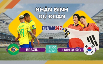 Nhận định, dự đoán tỉ số Brazil vs Hàn Quốc: Hồi kết chuyện cổ tích?