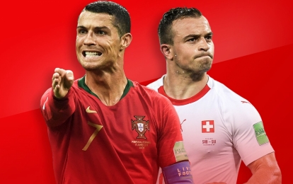 Siêu máy tính dự đoán trận Bồ Đào Nha vs Thụy Sĩ: Rủi ro chờ Ronaldo