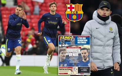 Chuyển nhượng tối 19/5: Barca 'hút máu' hàng thủ Chelsea, Arsenal nhắm 'nhà vô địch World Cup' ?