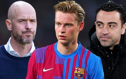 MU tính 'ép giá' ngược lại Barca trong vụ De Jong