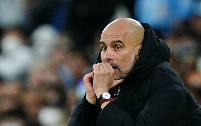 VIDEO: HLV Pep Guardiola ôm đầu sửng sốt khi chứng kiến Vinicius ghi bàn