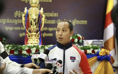 Liên đoàn bóng chuyền Campuchia tuyên bố giành HCV SEA Games 32