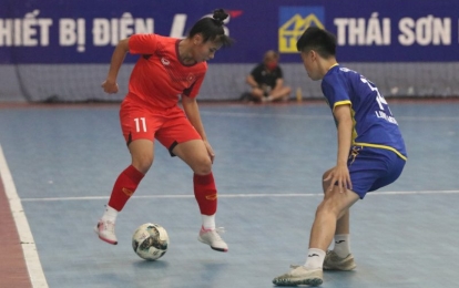 ĐT nữ futsal Việt Nam tăng cường khối lượng tập luyện và thi đấu giao hữu