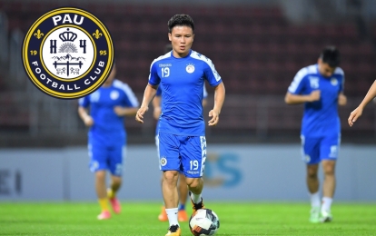 Ra mắt Pau FC, Quang Hải nhận chỉ thị đầu tiên tại đội bóng nước Pháp