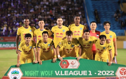 Không vô địch, HAGL vẫn đứng đầu V-League 2022 ở thống kê đặc biệt