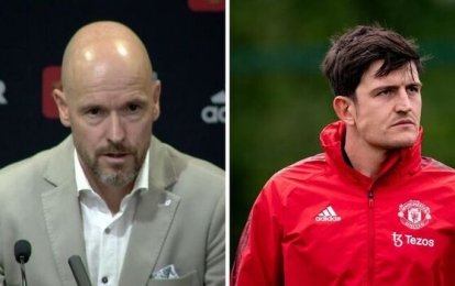 Ten Hag và Maguire báo tin 'chẳng lành' trước trận MU đấu Chelsea