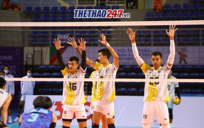 Không thể gây bất ngờ, Campuchia lỡ cơ hội tạo kì tích môn bóng chuyền nam SEA Games 31