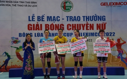 Sao bóng chuyền Onuma trượt giải đáng tiếc tại Cúp Bông lúa vàng 2022